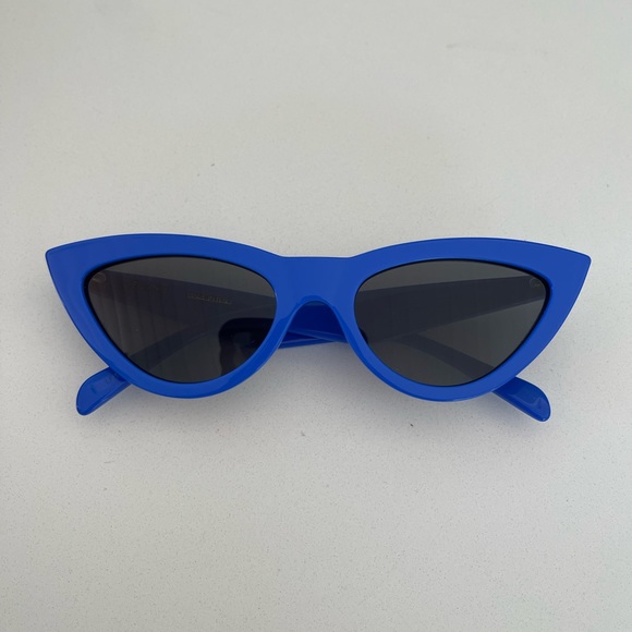 Celine Accessories - Celine Cateye Sunglasses Cobalt Blue NWT